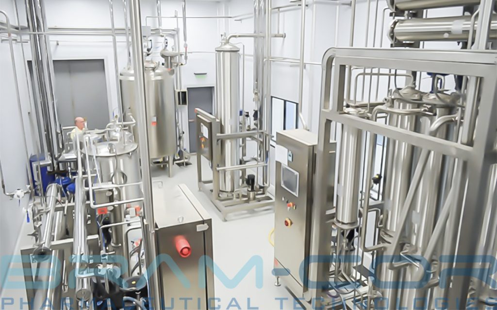 Water Treatment Room with Multi Effect still